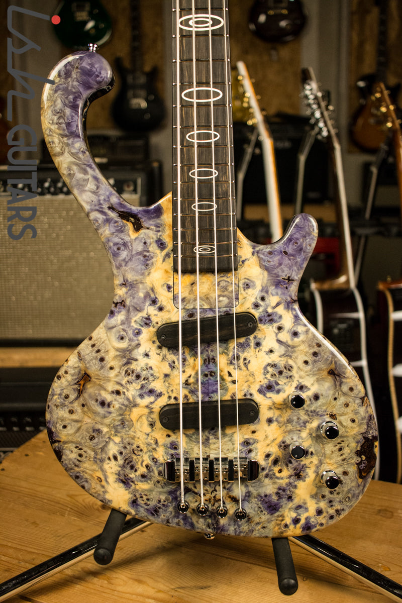 Ritter Roya 4 String 21st Anniversary "Drunken Burl" Bass Guitar