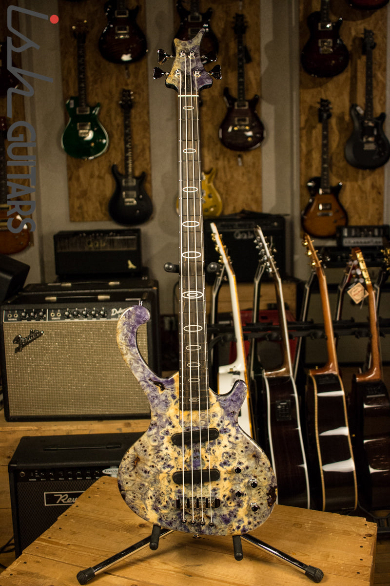 Ritter Roya 4 String 21st Anniversary "Drunken Burl" Bass Guitar