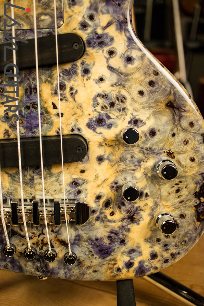 Ritter Roya 4 String 21st Anniversary "Drunken Burl" Bass Guitar
