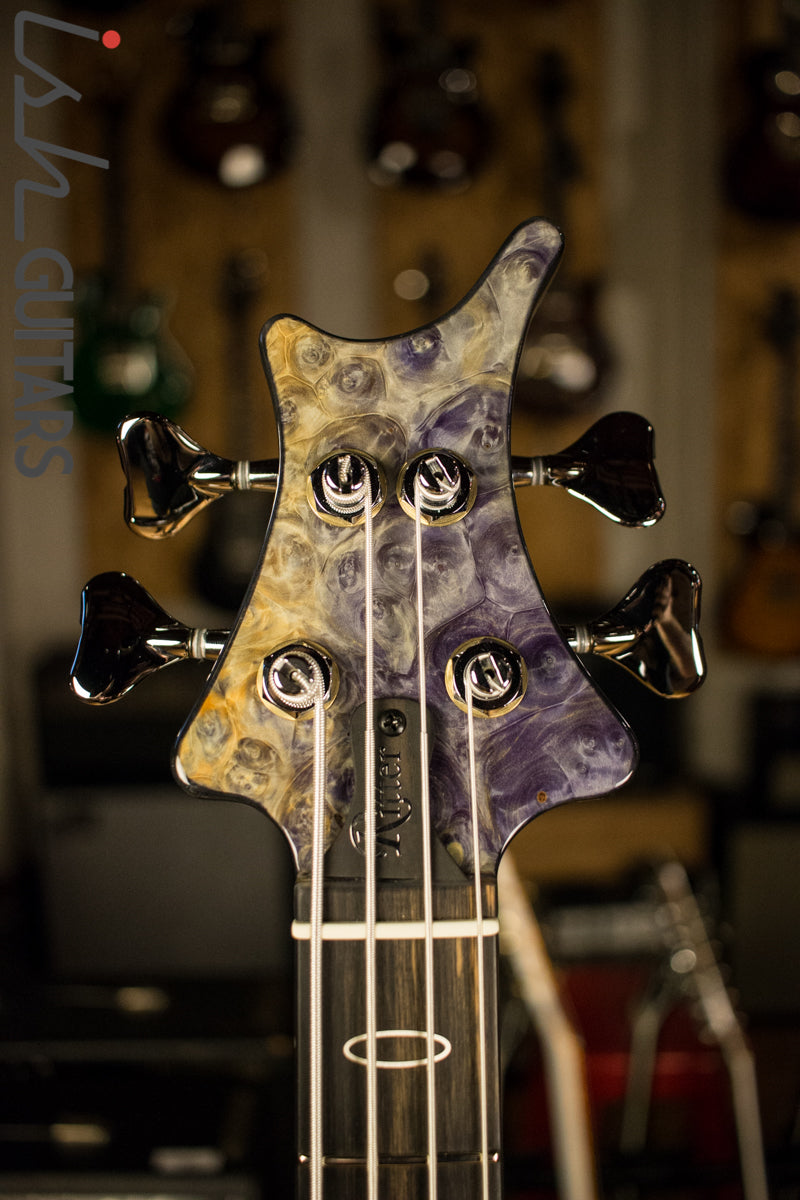 Ritter Roya 4 String 21st Anniversary "Drunken Burl" Bass Guitar