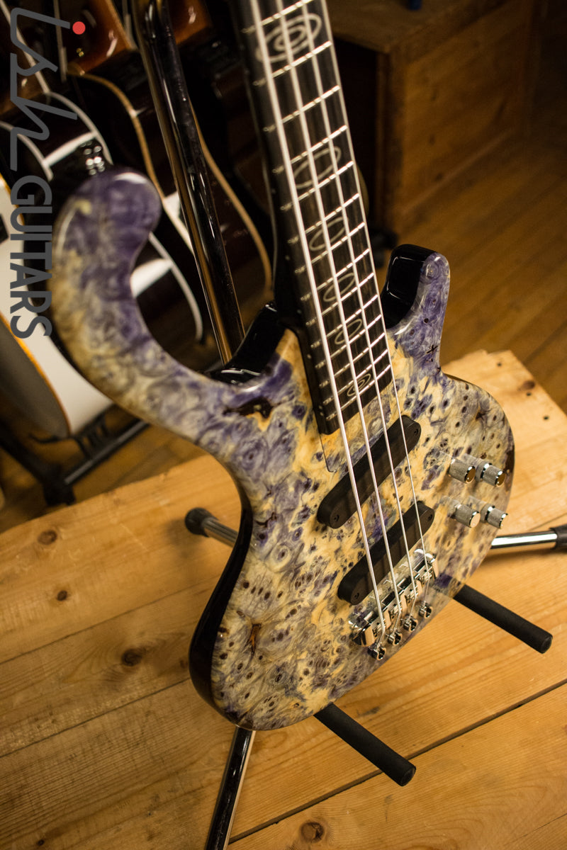 Ritter Roya 4 String 21st Anniversary "Drunken Burl" Bass Guitar