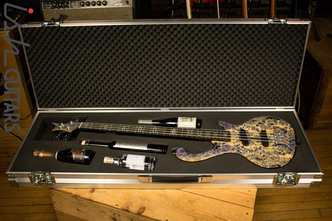 Ritter Roya 4 String 21st Anniversary "Drunken Burl" Bass Guitar