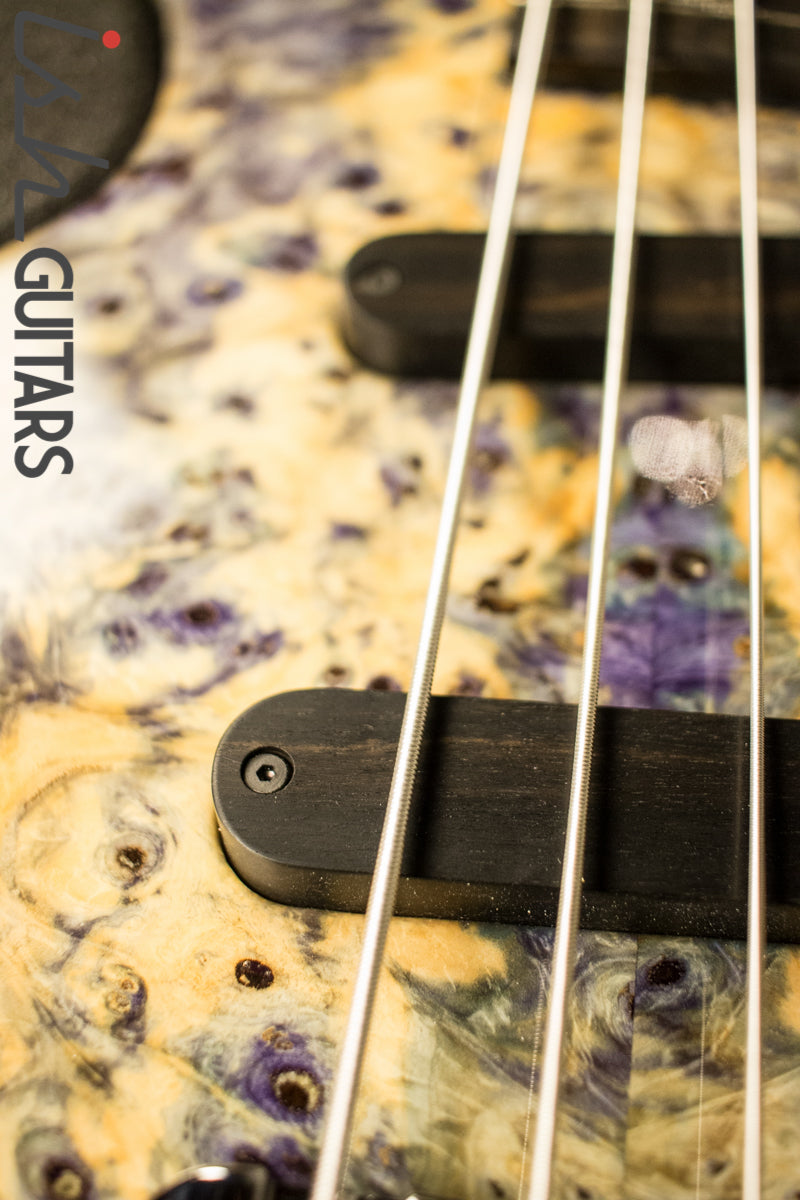 Ritter Roya 4 String 21st Anniversary "Drunken Burl" Bass Guitar