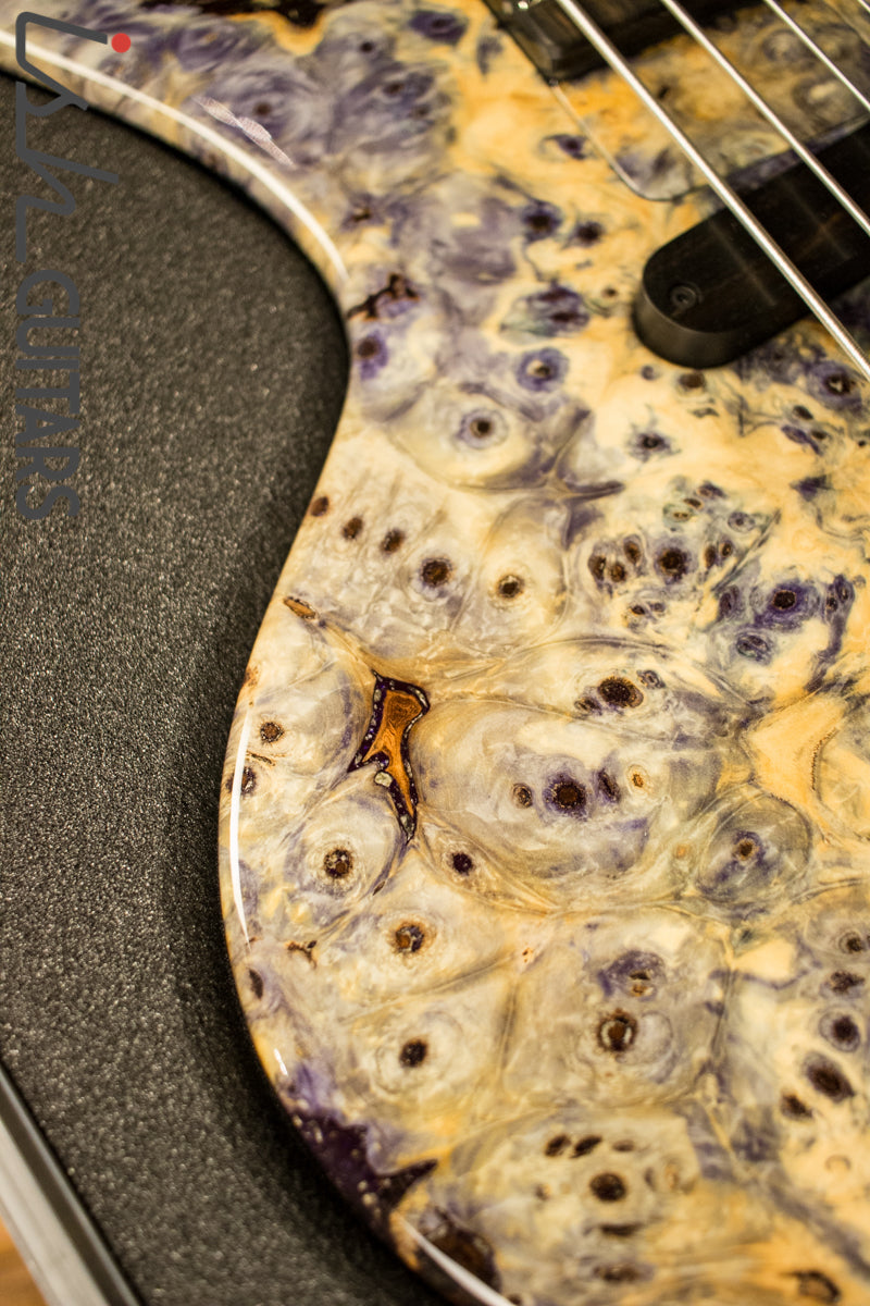 Ritter Roya 4 String 21st Anniversary "Drunken Burl" Bass Guitar