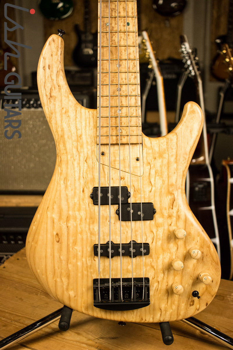 MTD Saratoga 5 String 2017 NAMM Bass Guitar Toma Ash