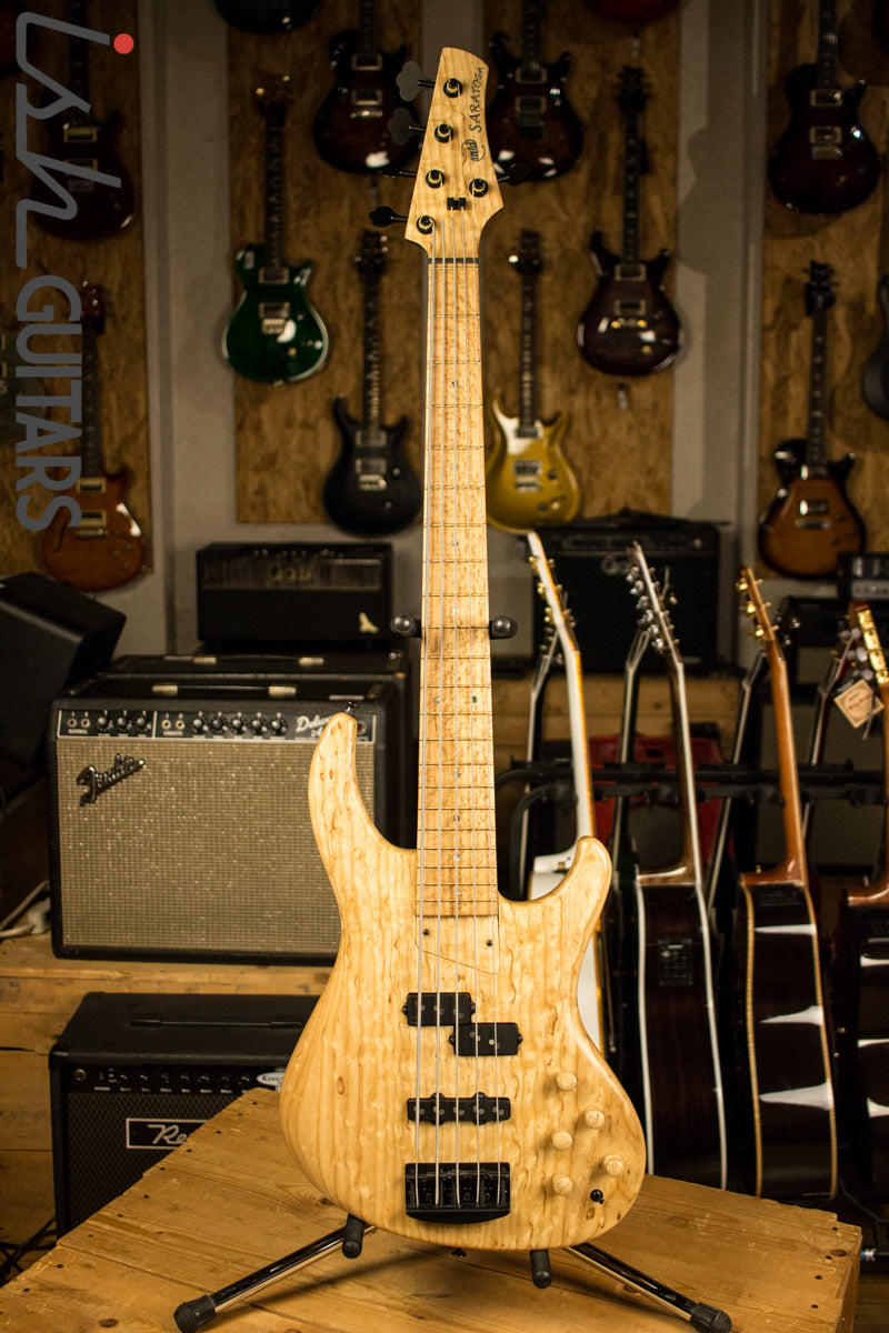 MTD Saratoga 5 String 2017 NAMM Bass Guitar Toma Ash