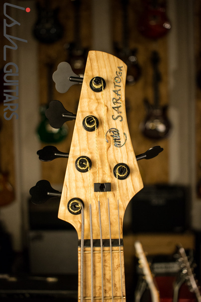 MTD Saratoga 5 String 2017 NAMM Bass Guitar Toma Ash