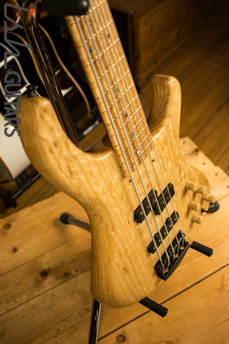 MTD Saratoga 5 String 2017 NAMM Bass Guitar Toma Ash