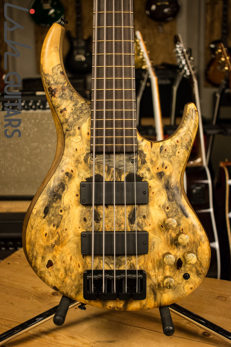 MTD 535-24 Buckeye Burl Bass Guitar