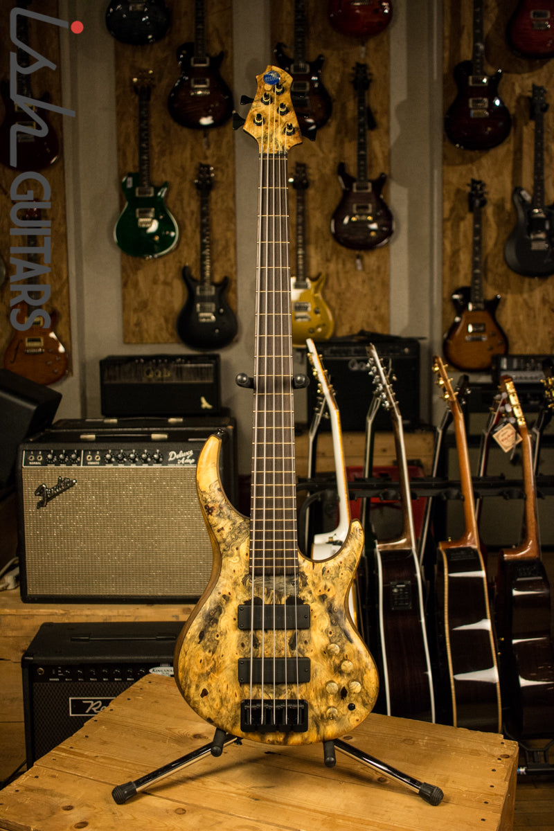 MTD 535-24 Buckeye Burl Bass Guitar