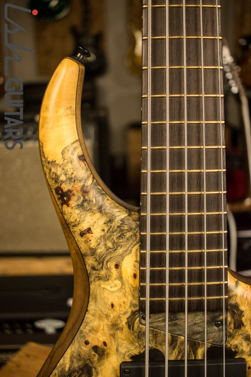 MTD 535-24 Buckeye Burl Bass Guitar