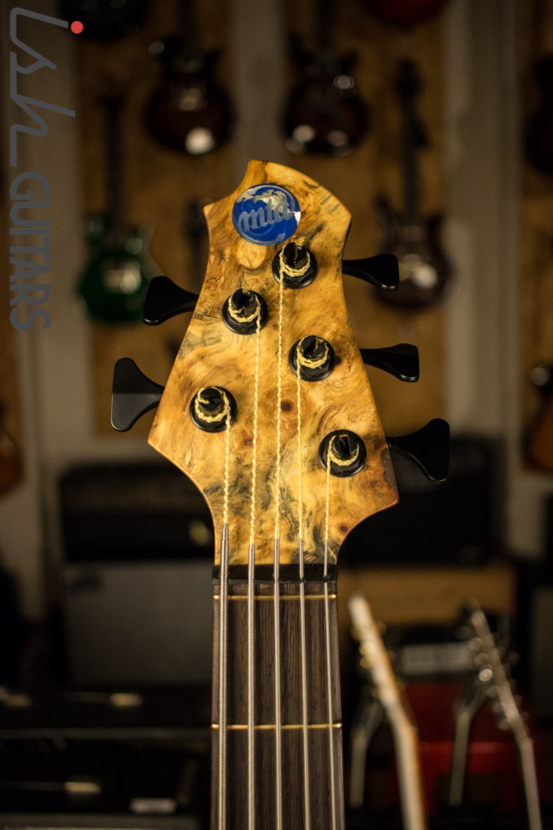 MTD 535-24 Buckeye Burl Bass Guitar