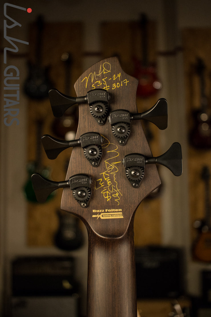MTD 535-24 Buckeye Burl Bass Guitar