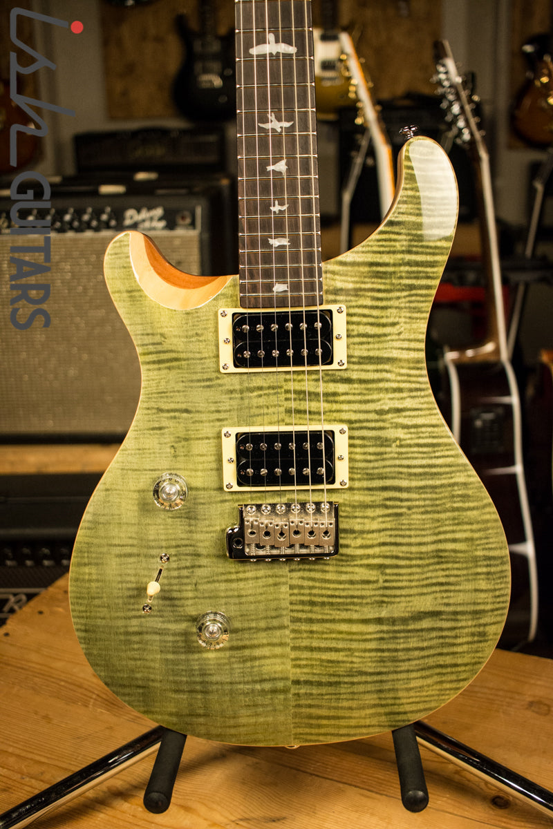 2018 Paul Reed Smith PRS SE Custom 24 Lefty Left Handed - Trampas Green