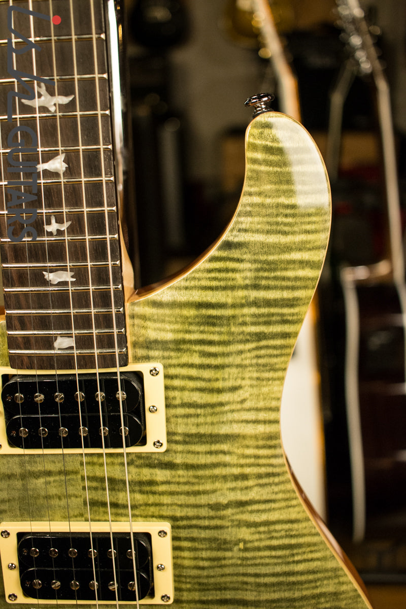 2018 Paul Reed Smith PRS SE Custom 24 Lefty Left Handed - Trampas Green