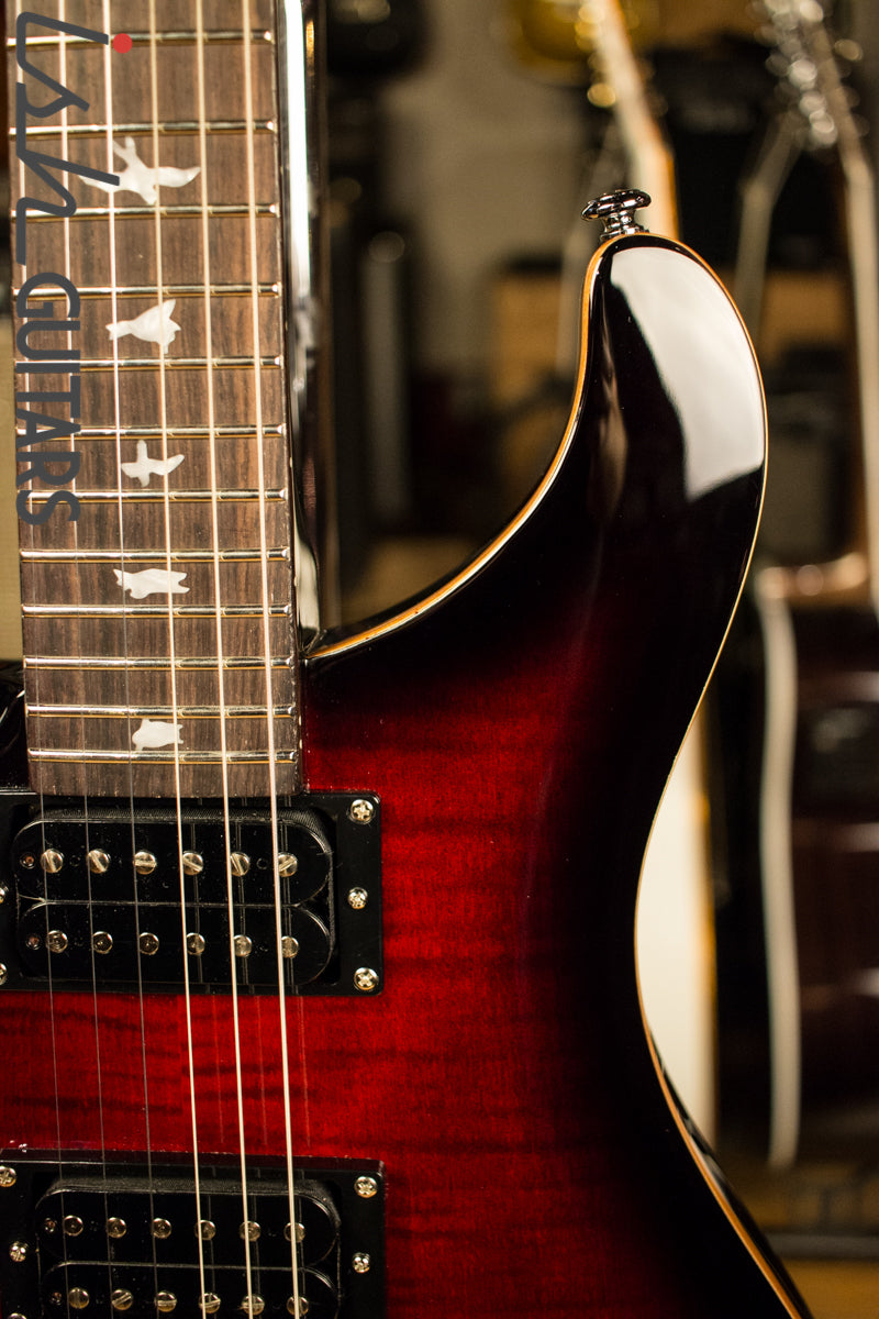 2018 Paul Reed Smith PRS SE Custom 24 Left Handed Lefty - Fire Red