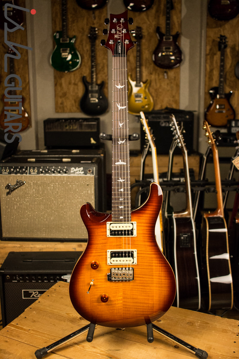 2018 Paul Reed Smith PRS SE Custom 24 Lefty Left Handed - Tobacco