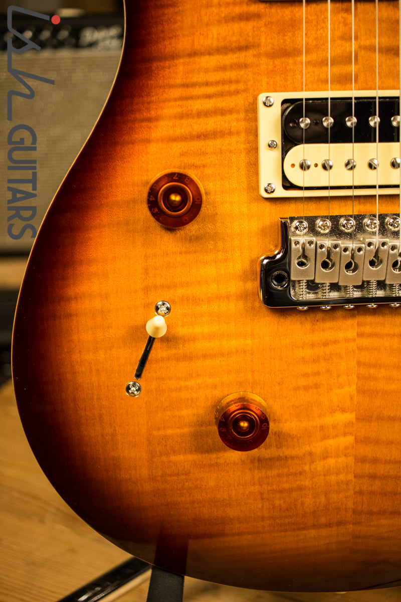 2018 Paul Reed Smith PRS SE Custom 24 Lefty Left Handed - Tobacco Sunburst