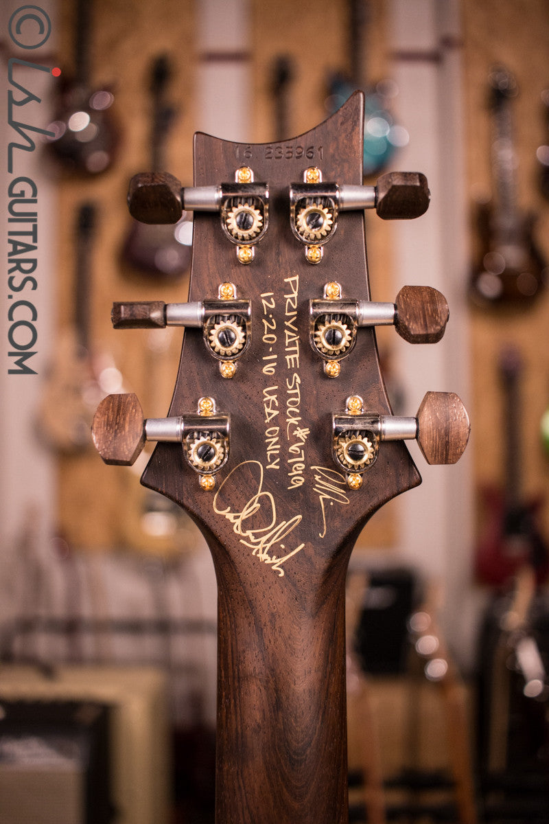 2017 NAMM Paul Reed Smith Private Stock P22 Piezo Brazilian Rosewood Neck