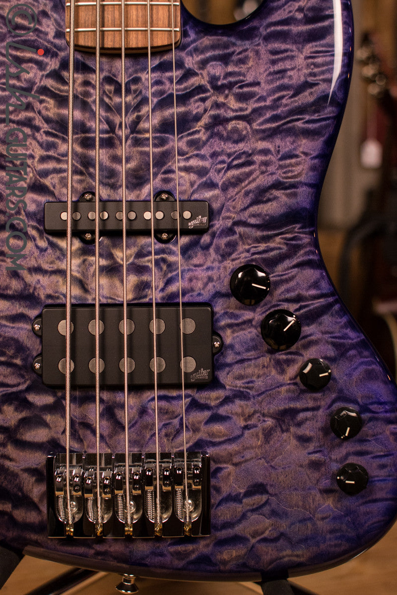 Spector Coda Deluxe 5 Faded Ultra Violet Aguilar J MM