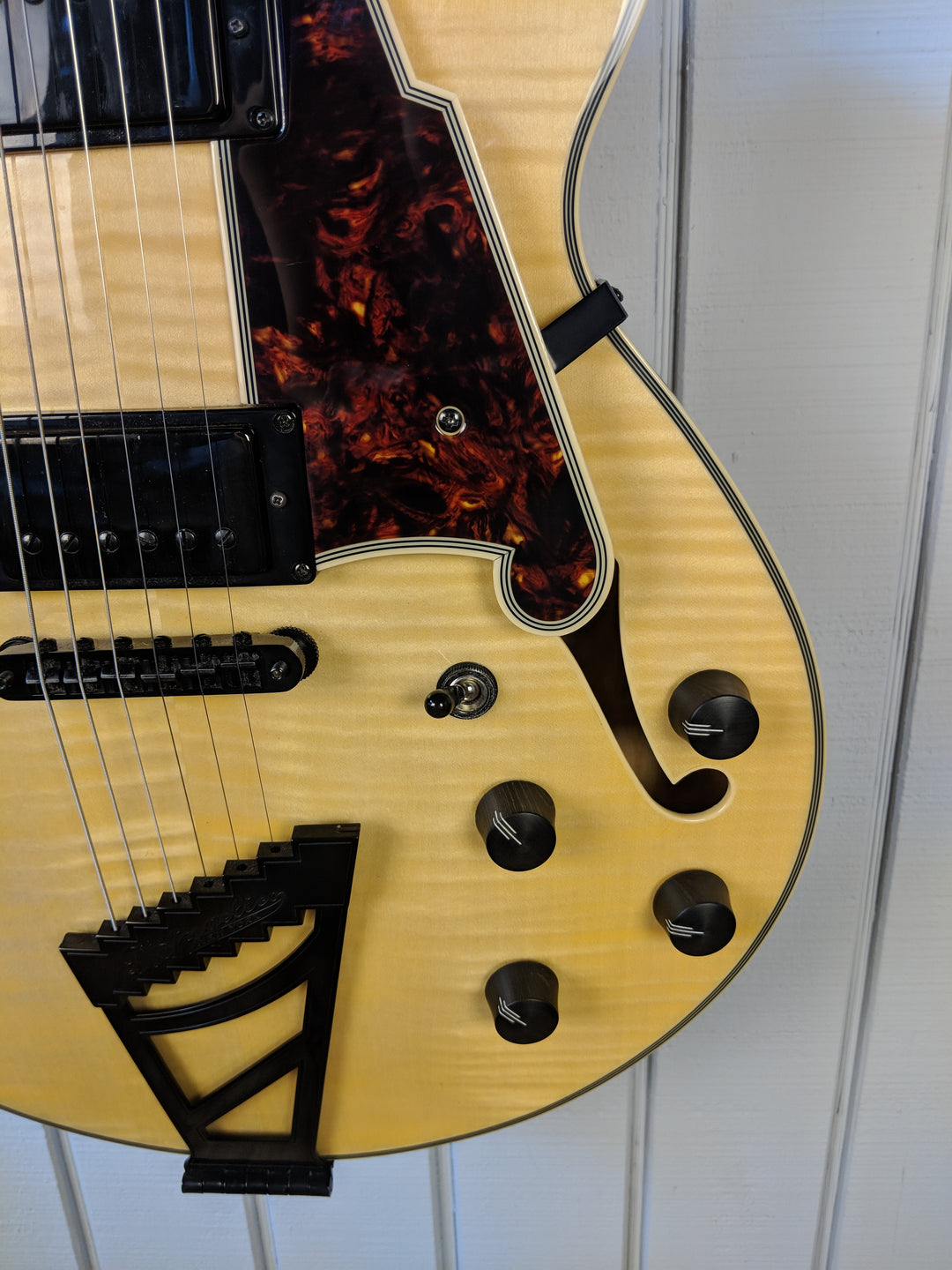 2016 D’Angelico Excel EX-SS Electric Guitar Natural Clear
