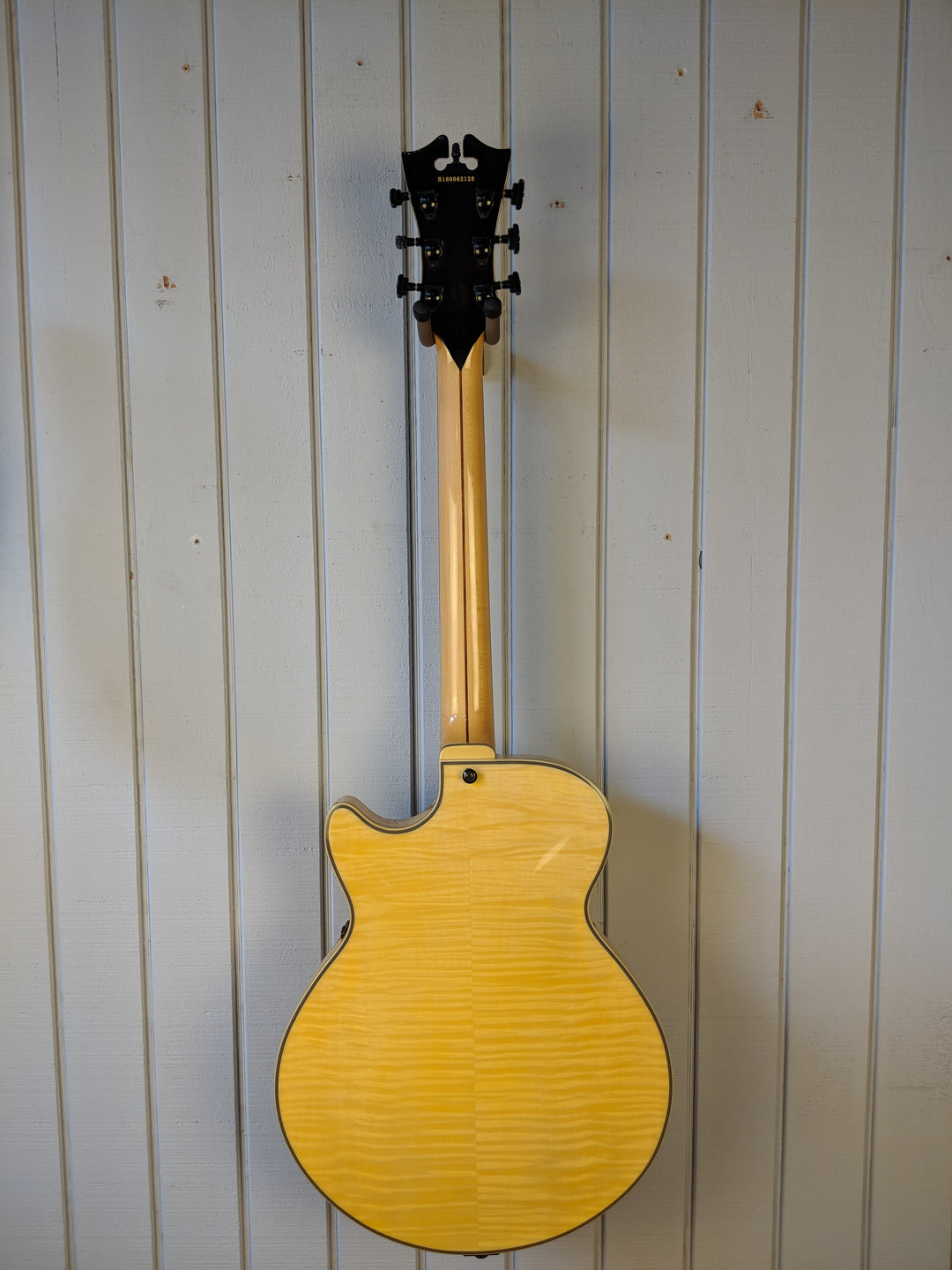 2016 D’Angelico Excel EX-SS Electric Guitar Natural Clear