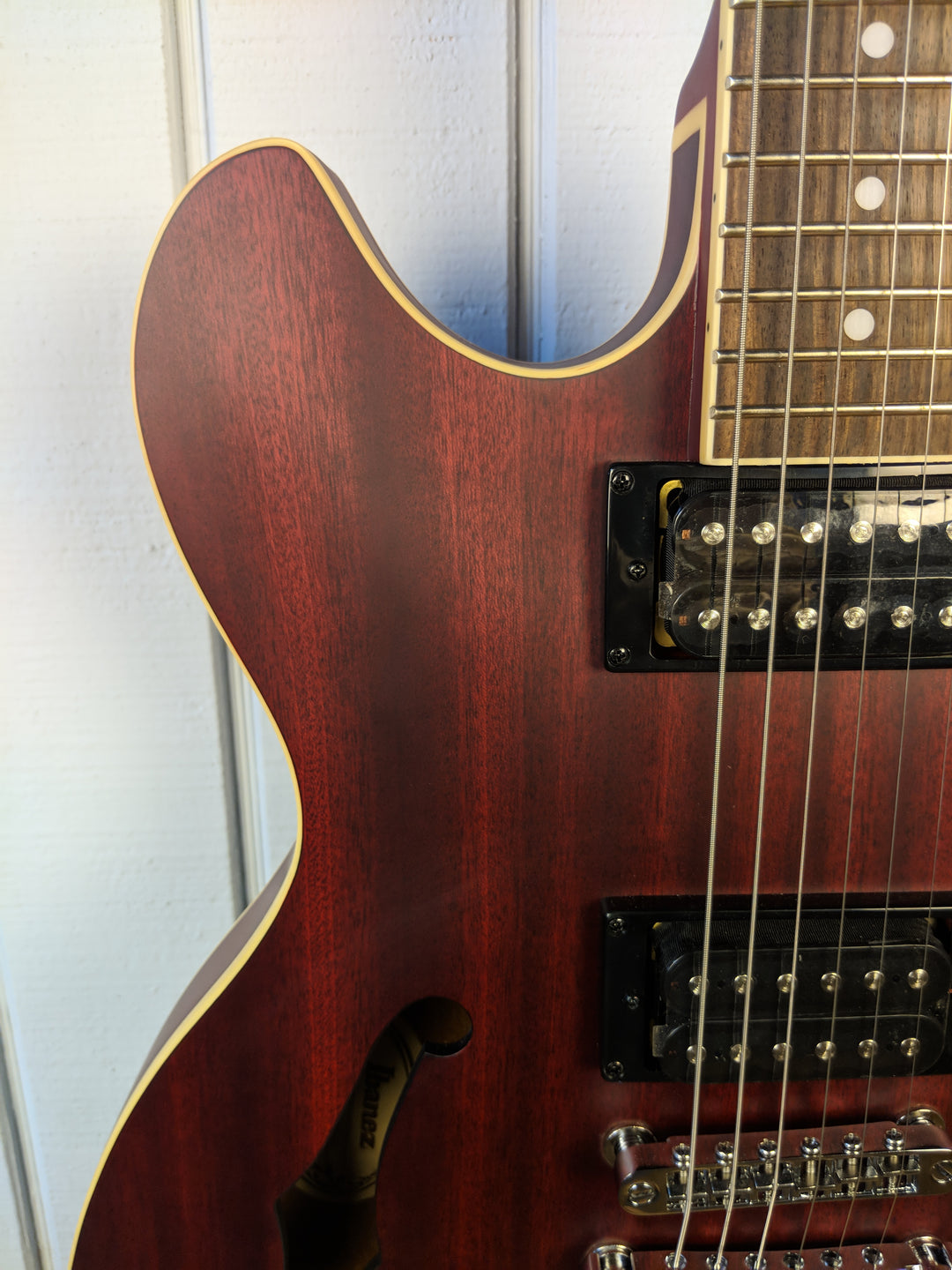 Ibanez Artcore AS53 Semi-Hollow Electric Guitar Red Flat B-Stock