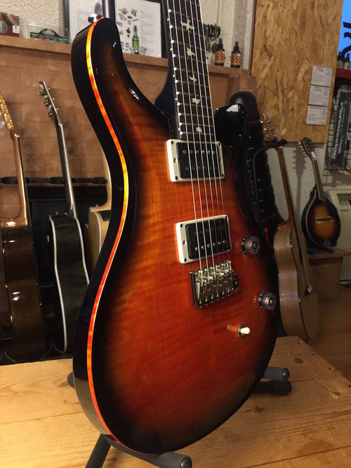 Paul Reed Smith CE24 Orange Burst CUSTOM color Orange Binding Matte Black Neck