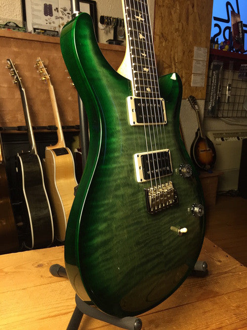 PRS CE24 Custom Color Trampas Green Burst