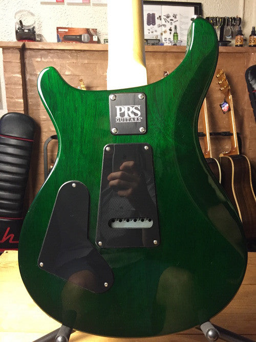 PRS CE24 Custom Color Trampas Green Burst – Ish Guitars