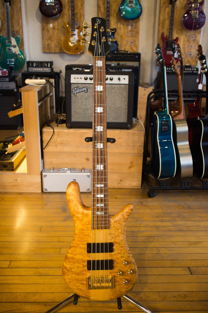 Spector SSD NS-5 1993 Solid Quilted Maple Natural