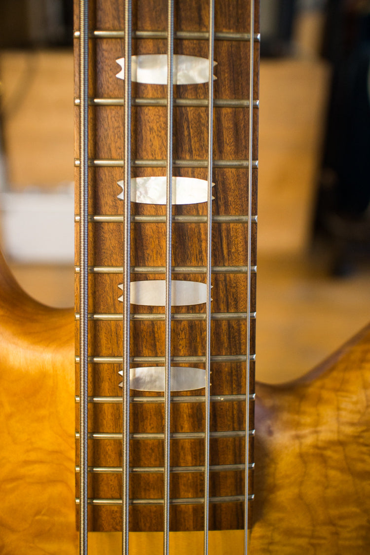 Spector SSD NS-5 1993 Solid Quilted Maple Natural – Ish Guitars