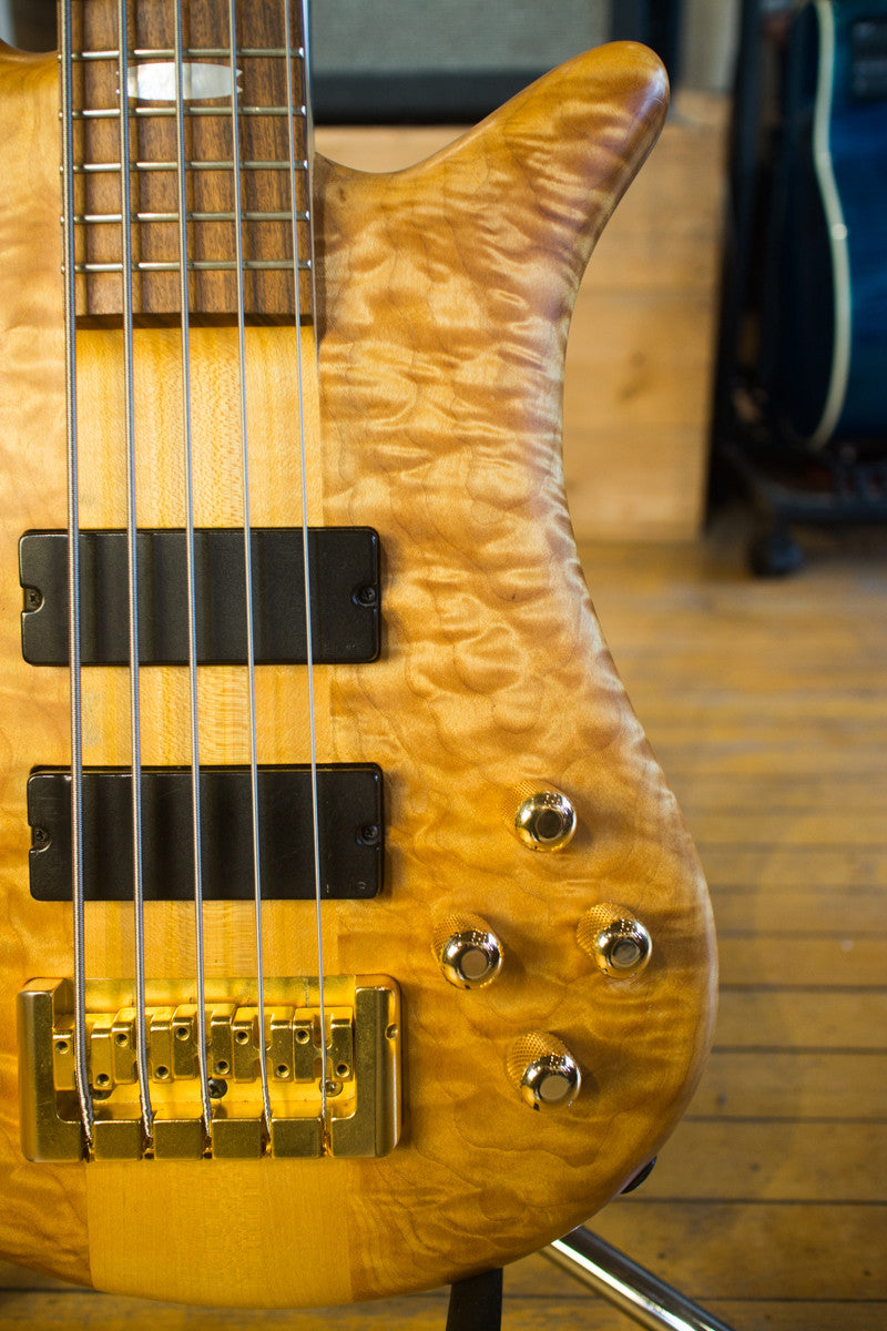 Spector SSD NS-5 1993 Solid Quilted Maple Natural