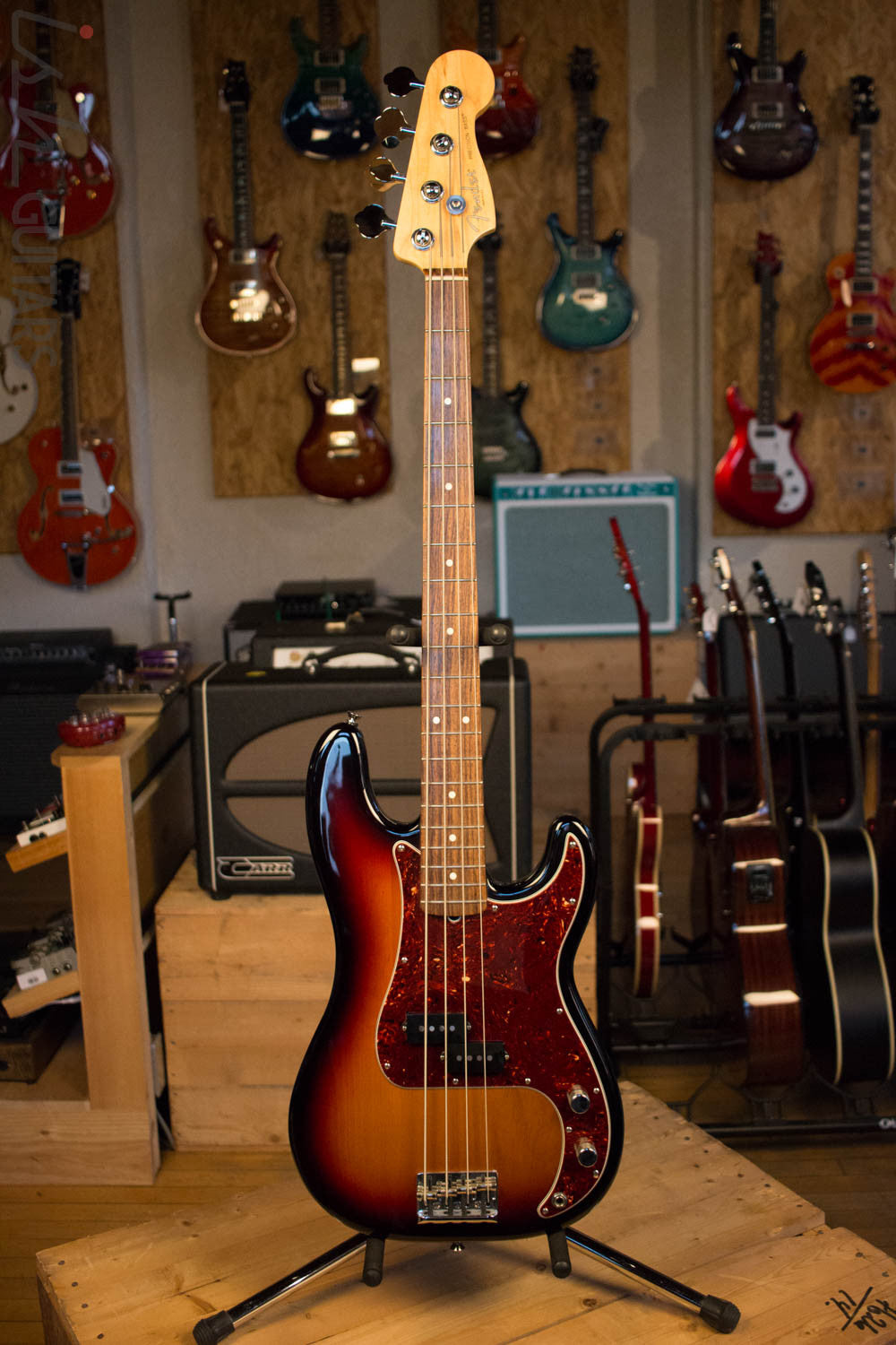 2010 Fender Precision Bass USA Sunburst