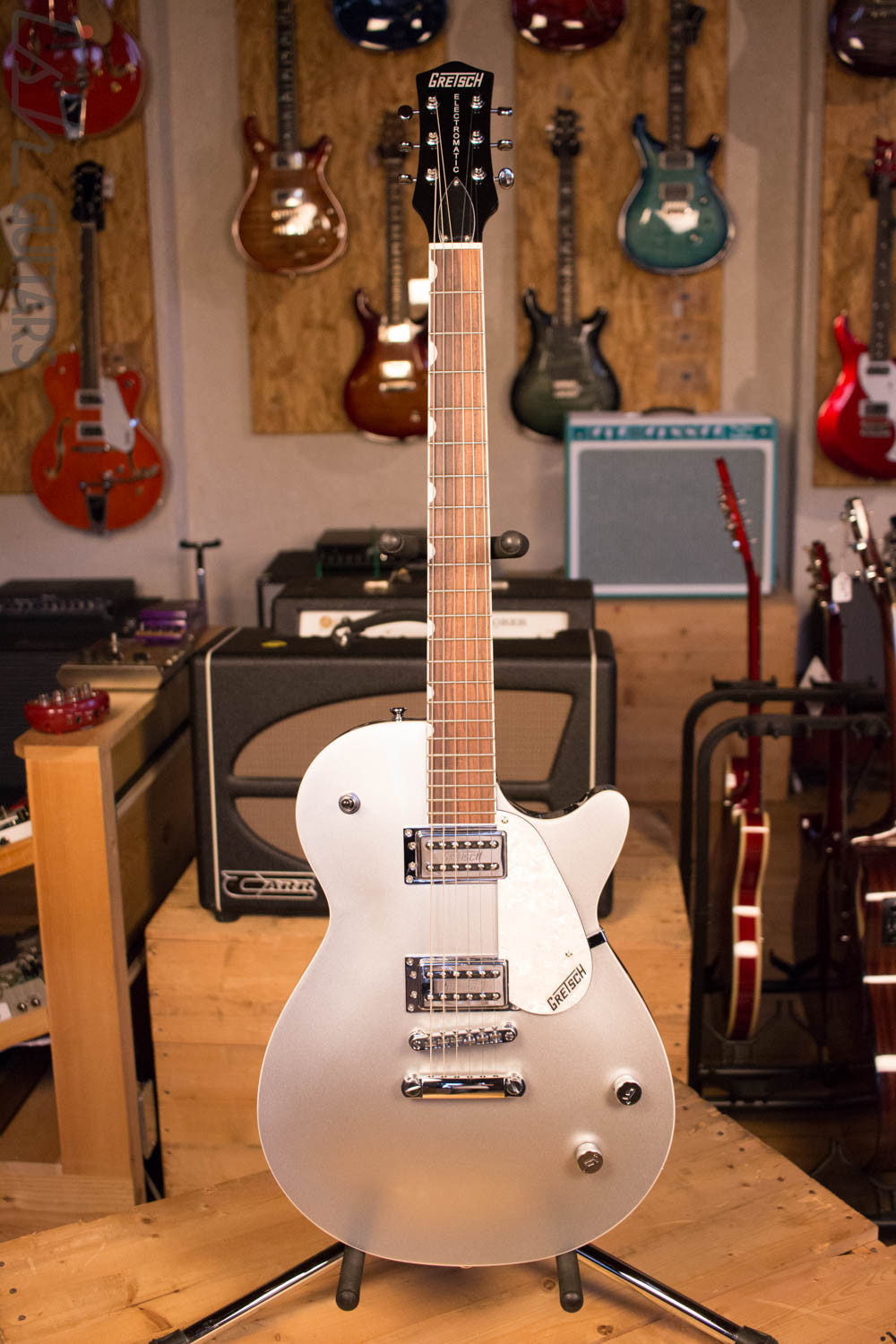 Gretsch G5426 Jet Club Electric Guitar Silver B-Stock