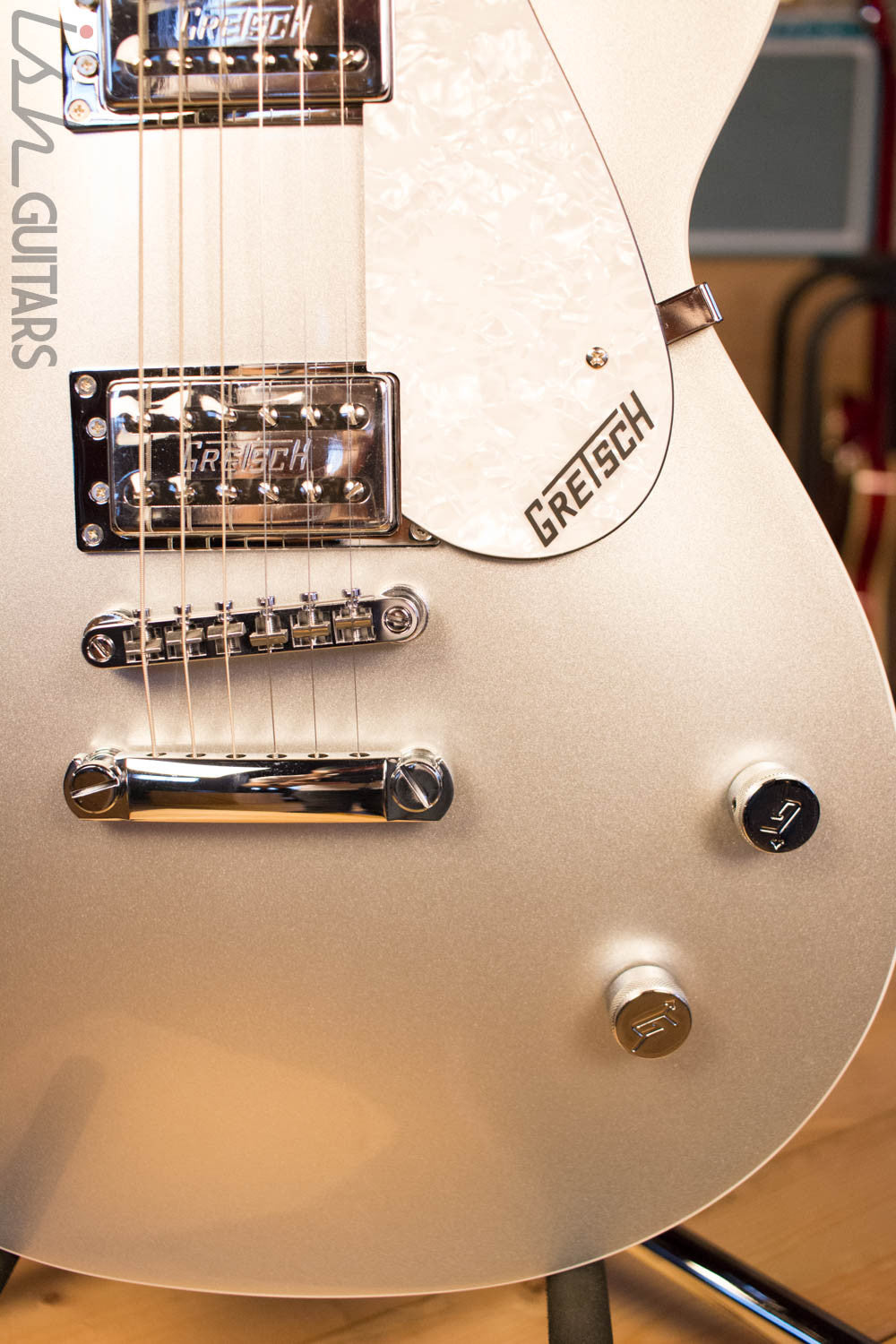 Gretsch G5426 Electromatic Jet Club Electric Guitar Silver Rosewood Fingerboard