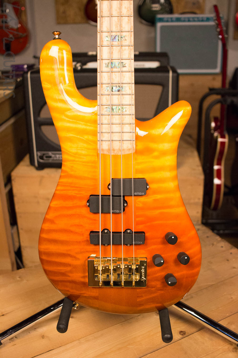 Spector NS-2 Sunset Fade USA Premium Quilted Maple
