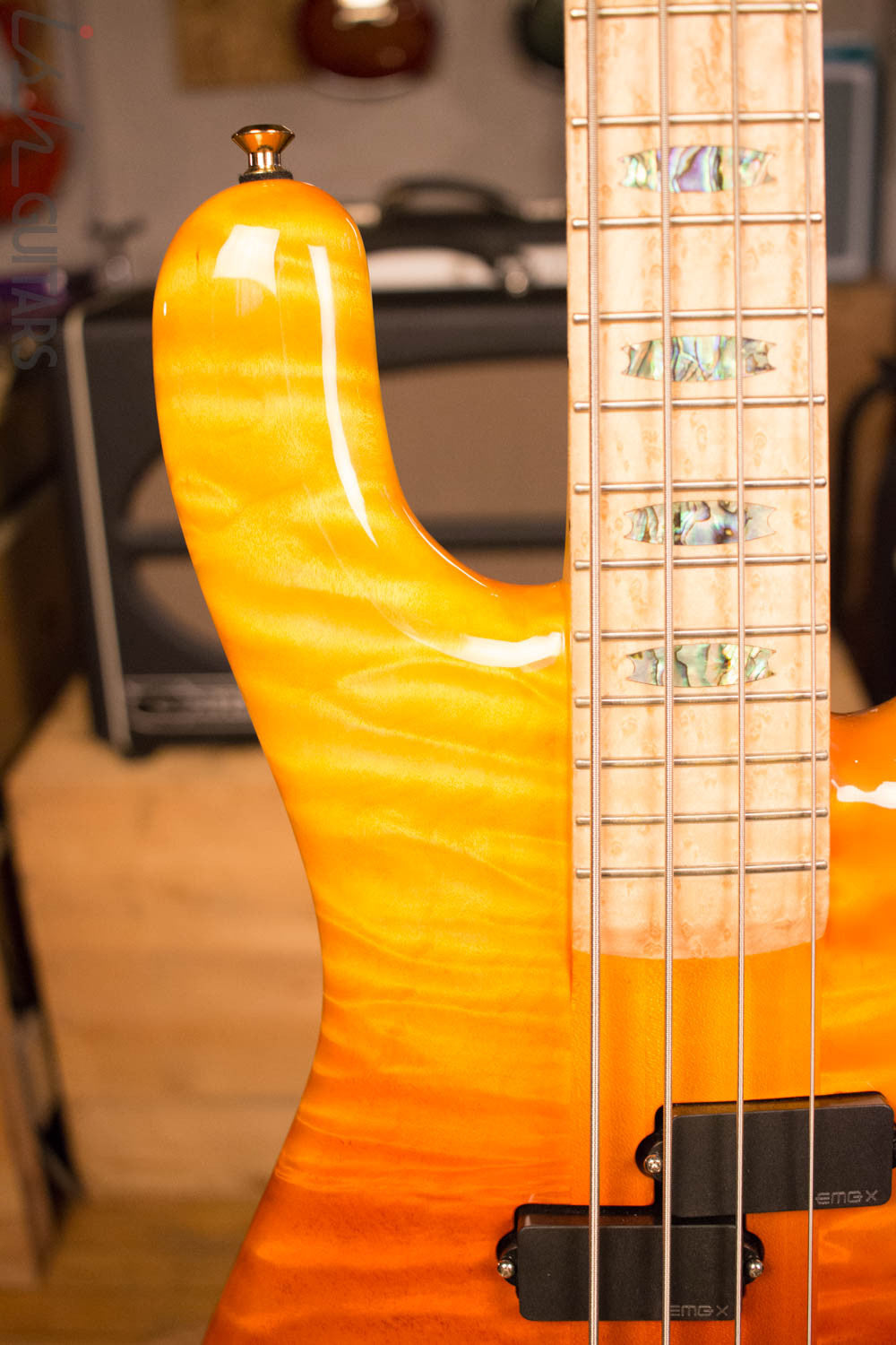 Spector NS-2 Sunset Fade USA Premium Quilted Maple