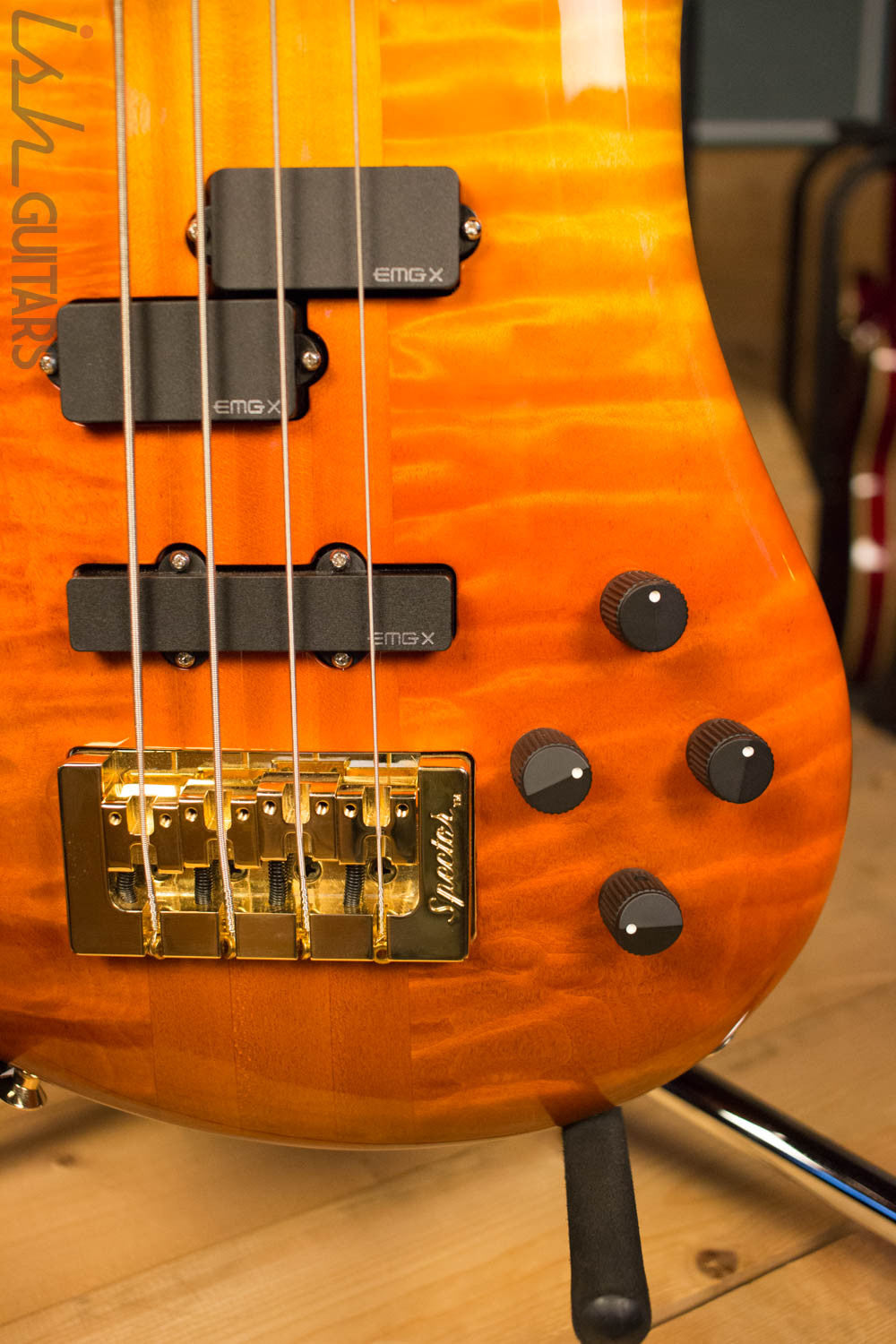 Spector NS-2 Sunset Fade USA Premium Quilted Maple