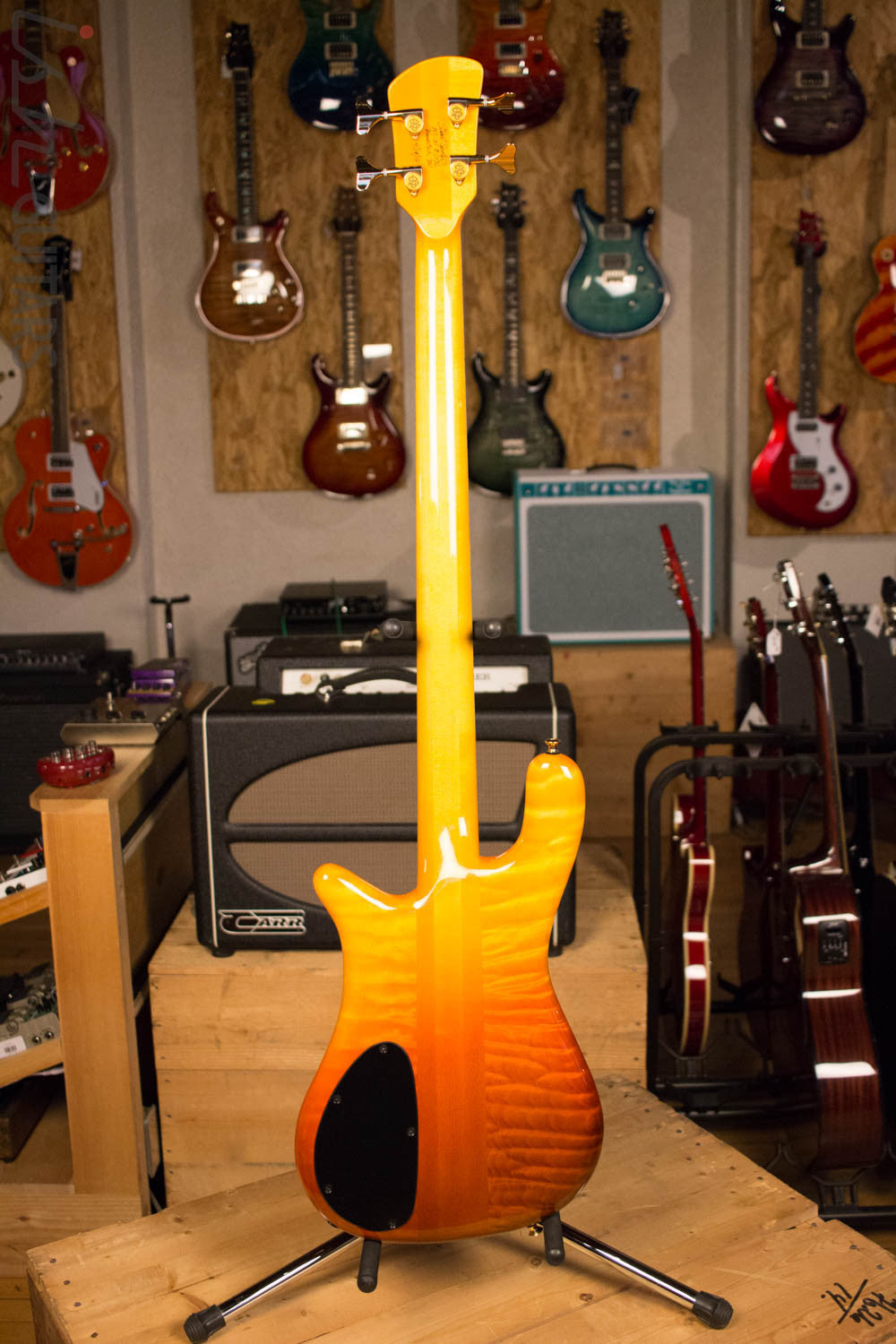 Spector NS-2 Sunset Fade USA Premium Quilted Maple