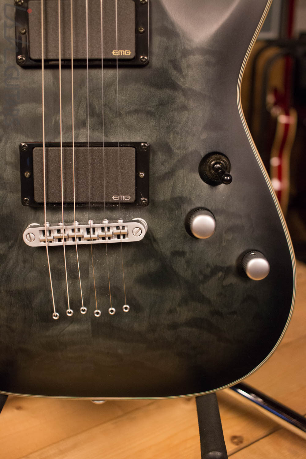 Schecter C1 Platinum Electric Guitar EMG Pickups
