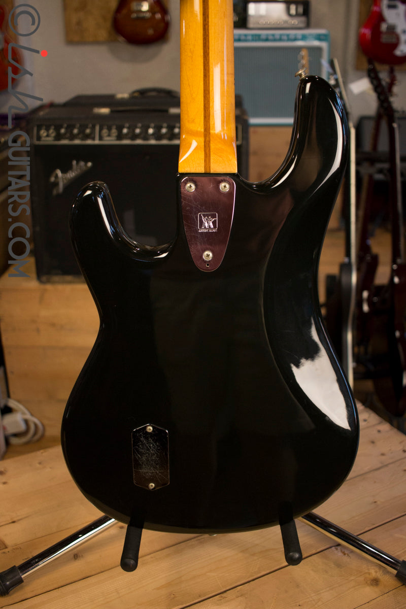 1978 Musicman Sabre Fretless HH Black with Case 