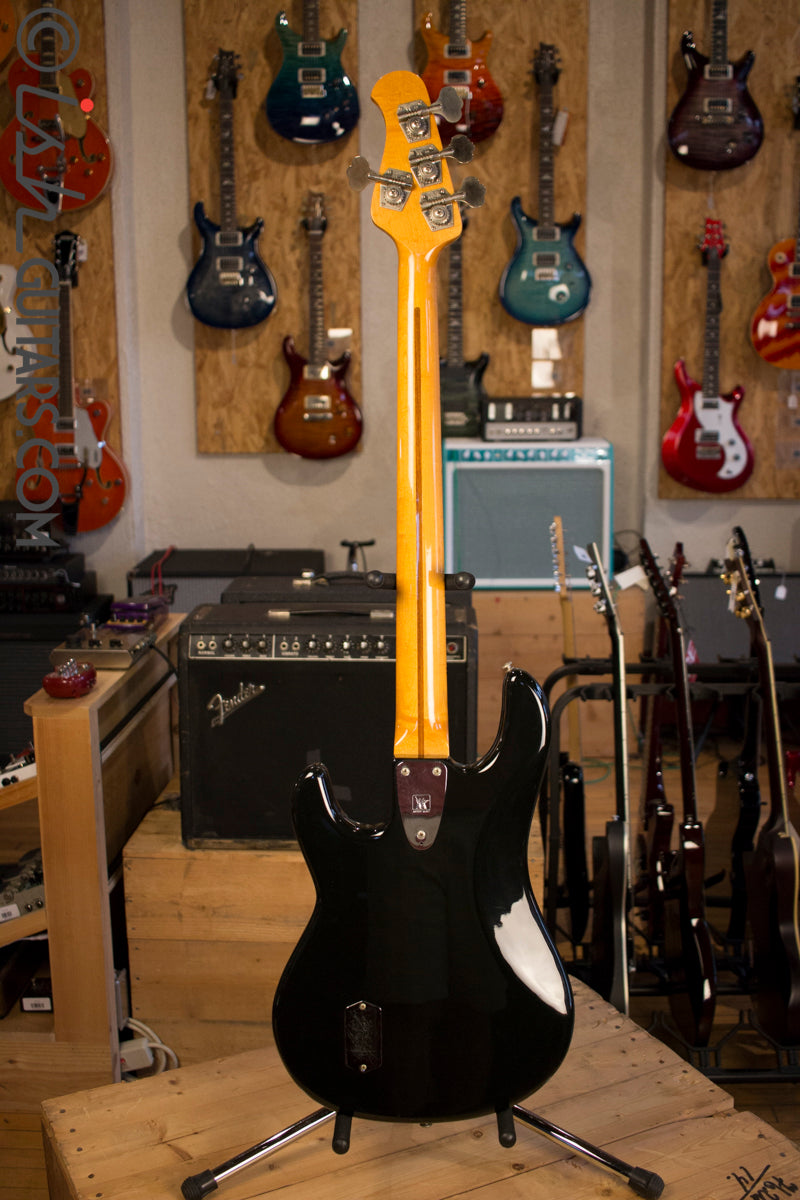 1978 Musicman Sabre Fretless HH Black with Case 
