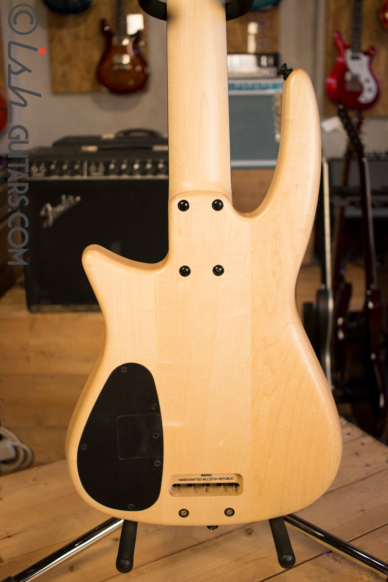 NS Designs CR5 Bass Guitar Natural Satin Fretted Headless