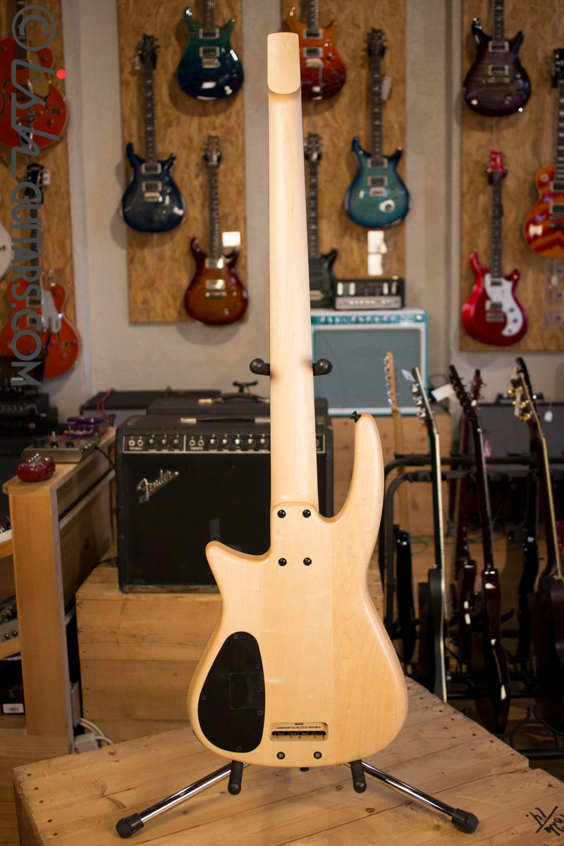 NS Designs CR5 Bass Guitar Natural Satin Fretted Headless