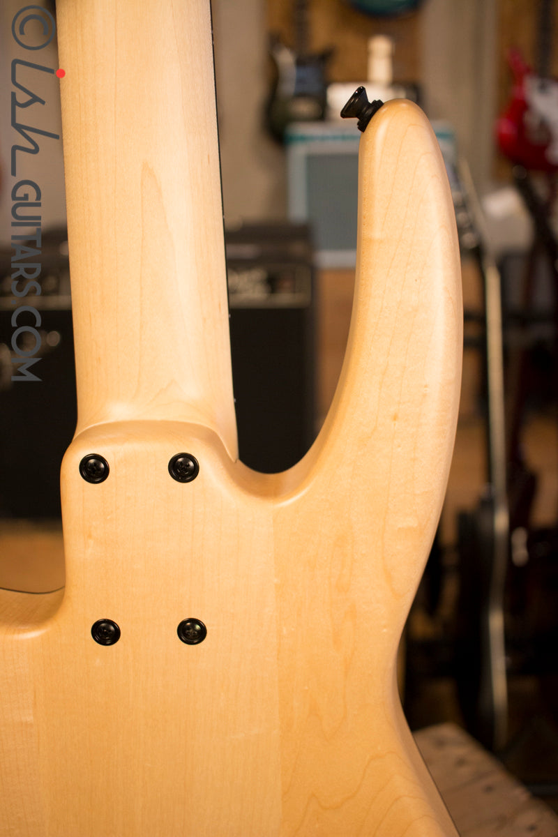 NS Designs CR5 Bass Guitar Natural Satin Fretted Headless