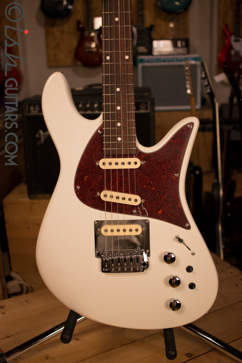 Fodera Emperor Electric Guitar Olympic White