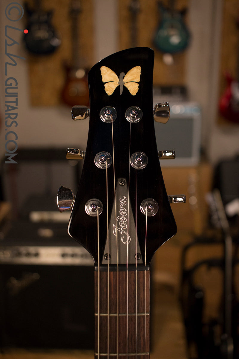 Fodera Emperor Electric Guitar Olympic White