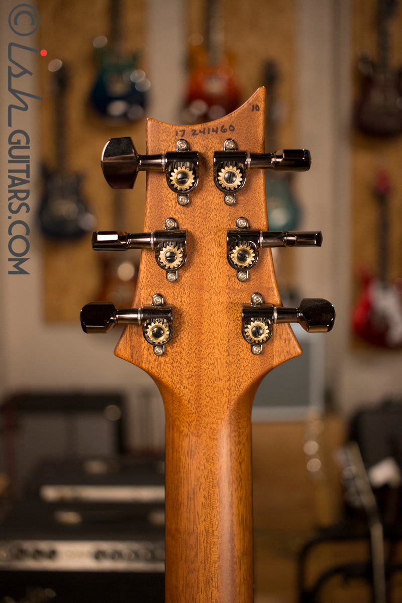 Paul Reed Smith PRS Custom 24 Semi-Hollow Wood Library Quilt Top Charcoal Burst