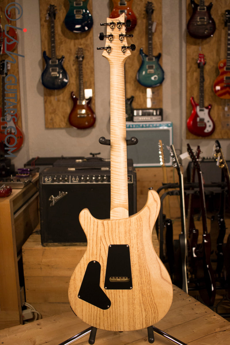 Paul Reed Smith PRS Custom 24 Semi-Hollow Wood Library Quilt Swamp Ash Charcoal